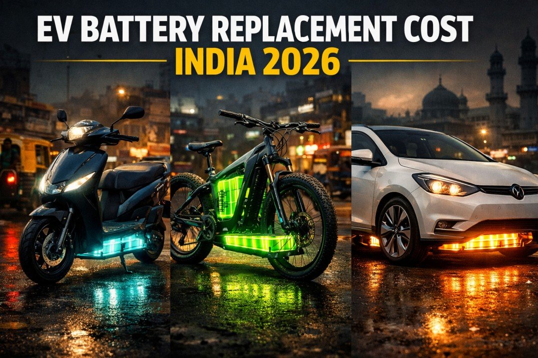 electric vehicle battery replacement cost comparison india
